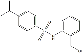 N-[2-(hydroxymethyl)phenyl]-4-isopropylbenzenesulfonamide 结构式