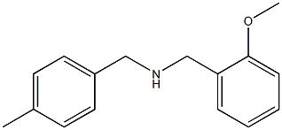 (2-methoxyphenyl)-N-(4-methylbenzyl)methanamine 结构式