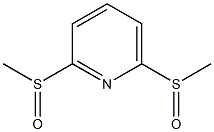 2,6-bis(methylsulfinyl)pyridine 结构式