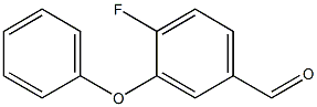对氟间苯氧基苯甲醛 结构式