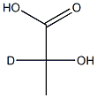 L-Lactic-2-d1  acid  solution  sodium  salt 结构式