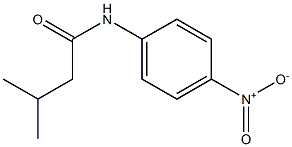 3-methyl-N-(4-nitrophenyl)butanamide 结构式