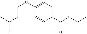 ethyl 4-(isopentyloxy)benzoate 结构式