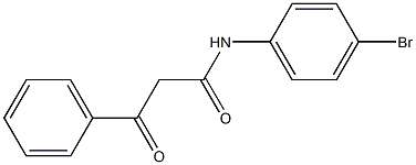 N-(4-bromophenyl)-3-oxo-3-phenylpropanamide 结构式