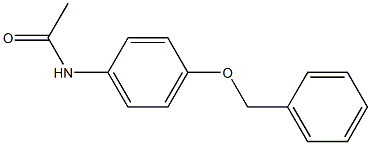 N-[4-(benzyloxy)phenyl]acetamide 结构式