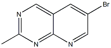 6-bromo-2-methylpyrido[2,3-d]pyrimidine 结构式