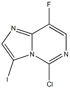 5-chloro-8-fluoro-3-iodoimidazo[1,2-c]pyrimidine 结构式