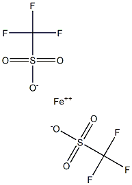 IRON(II)TRIFLUOROMETHANESULFONATE,98%(IRONTRIFLATE) 结构式