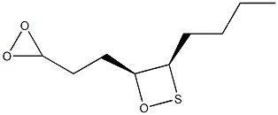 (4S,5R)-4,5-Epoxythionane 1,1-dioxide 结构式