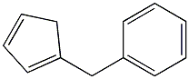 (1,3-Cyclopentadienylmethyl)benzene 结构式