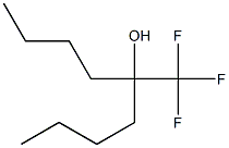 5-(Trifluoromethyl)-5-nonanol 结构式