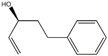 (S)-1-Vinyl-3-phenyl-1-propanol 结构式