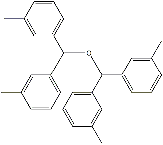 Bis(3,3'-dimethylbenzhydryl) ether 结构式