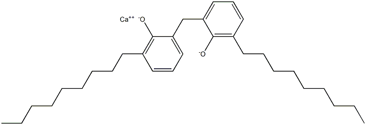 Calcium 2,2'-methylenebis(6-nonylphenoxide) 结构式