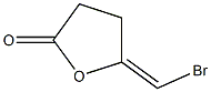 (5E)-4,5-Dihydro-5-(bromomethylene)furan-2(3H)-one 结构式