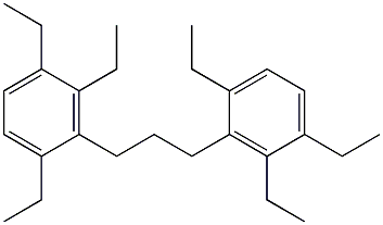 3,3'-(1,3-Propanediyl)bis(1,2,4-triethylbenzene) 结构式