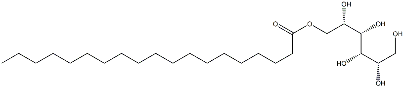 L-Mannitol 1-nonadecanoate 结构式