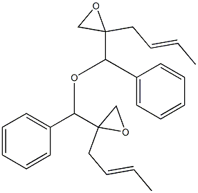 2-(2-Butenyl)phenylglycidyl ether 结构式