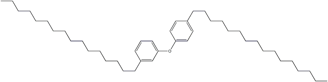 3,4'-Dihexadecyl[oxybisbenzene] 结构式