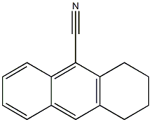 1,2,3,4-Tetrahydroanthracene-9-carbonitrile 结构式