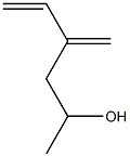 4-Methylene-5-hexen-2-ol 结构式