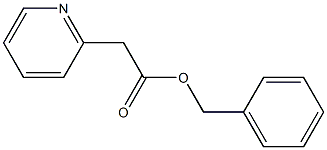 2-Pyridineacetic acid benzyl ester 结构式