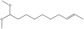 8-Decenal dimethyl acetal 结构式