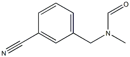 [Methyl(3-cyanobenzyl)amino]formaldehyde 结构式