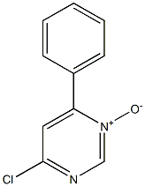 4-Chloro-6-phenylpyrimidine 1-oxide 结构式