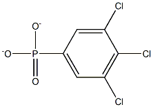 3,4,5-Trichlorophenylphosphonate 结构式