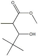 3-Hydroxy-2,4,4-trimethylpentanoic acid methyl ester 结构式