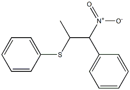 1-Nitro-1-phenyl-2-(phenylthio)propane 结构式