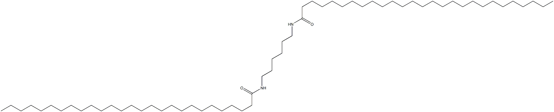 N,N'-(1,6-Hexanediyl)bis(heptacosanamide) 结构式