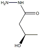 [R,(-)]-3-Hydroxybutyric acid hydrazide 结构式