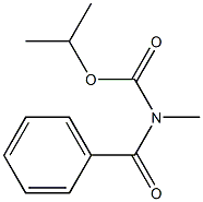 (Methyl)(benzoyl)carbamic acid isopropyl ester 结构式