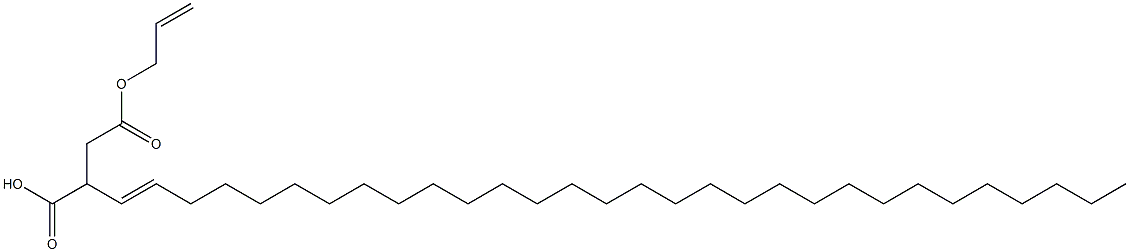 2-(1-Triacontenyl)succinic acid 1-hydrogen 4-allyl ester 结构式