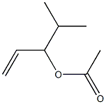 Acetic acid 1-vinyl-2-methylpropyl ester 结构式