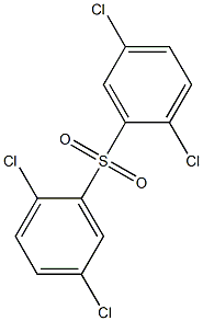 Bis(2,5-dichlorophenyl) sulfone 结构式