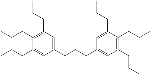 5,5'-(1,3-Propanediyl)bis(1,2,3-tripropylbenzene) 结构式