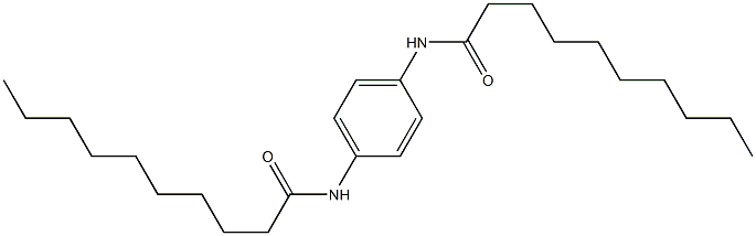 N,N'-Bisdecanoyl-p-phenylenediamine 结构式