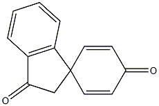 2',3'-Dihydrospiro[cyclohexa-2,5-diene-1,1'-[1H]indene]-3',4-dione 结构式