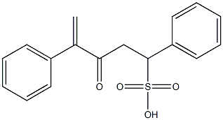 2-Phenylsulfo-5-phenyl-1-penten-3-one 结构式