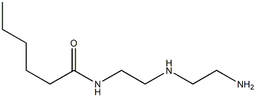 N-[2-[(2-Aminoethyl)amino]ethyl]hexanamide 结构式