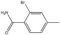 2-Bromo-4-methylbenzamide 结构式