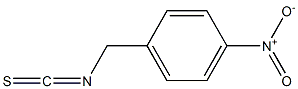 (4-Nitrobenzyl) isothiocyanate 结构式