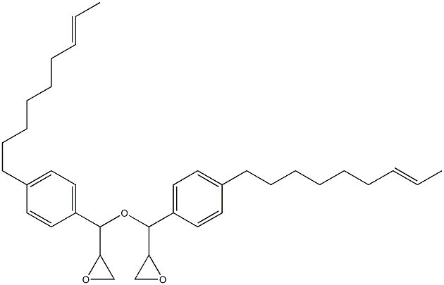 4-(7-Nonenyl)phenylglycidyl ether 结构式