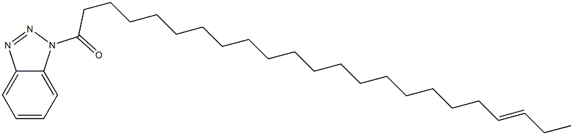 1-(1-Oxo-20-tricosenyl)-1H-benzotriazole 结构式
