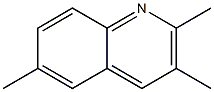 2,3,6-Trimethylquinoline 结构式