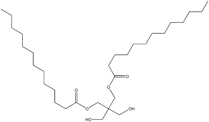 Ditridecanoic acid 2,2-bis(hydroxymethyl)-1,3-propanediyl ester 结构式