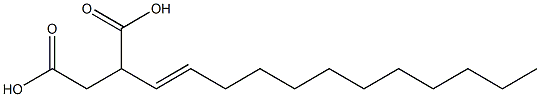 2-(1-Dodecenyl)succinic acid 结构式